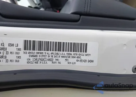 2012 Jeep Grand Cherokee Laredo z USA, uszkodzony, nr VIN 1C4RJFAG0CC140622